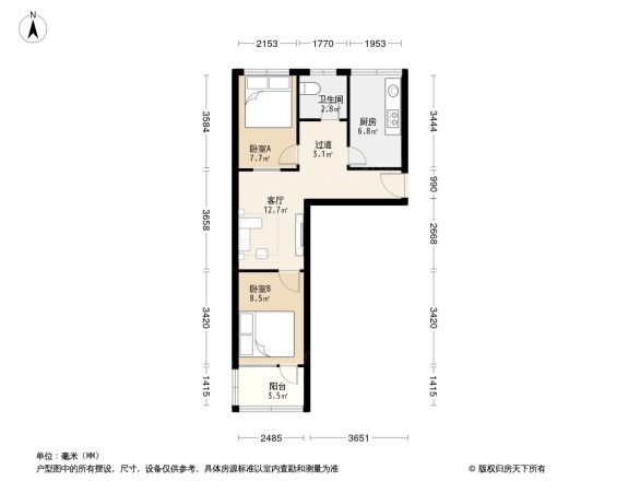 兰山小区户型图