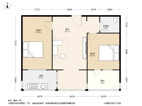 西固城建开发小区户型图