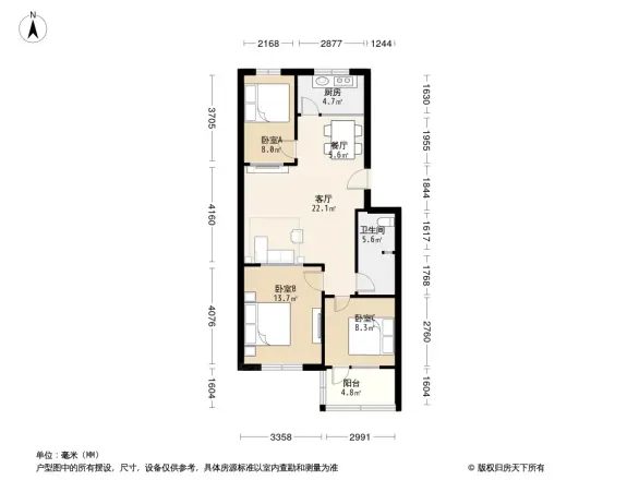 兰山小区户型图