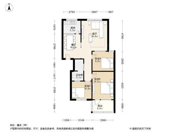 兰山小区户型图