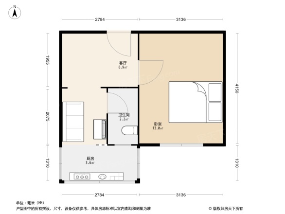 省旅游局宿舍户型图