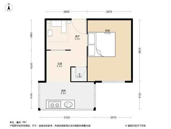槐中路省工商局宿舍户型图
