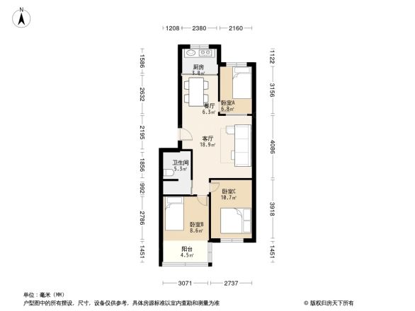 美华新村户型图