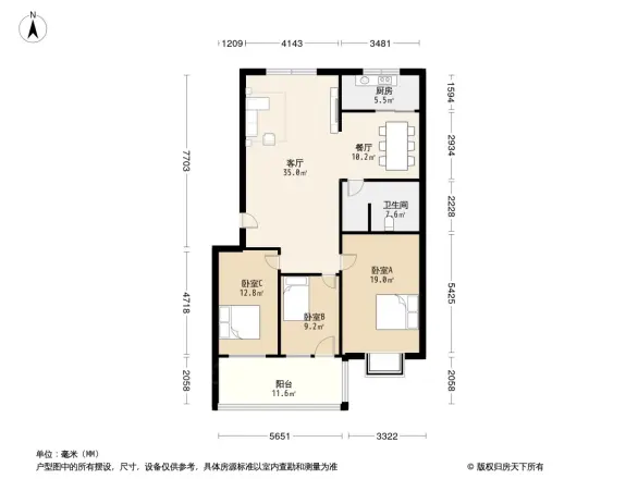 富雅小区户型图