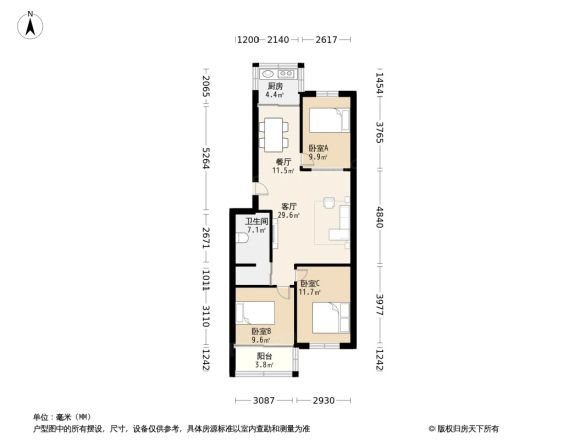 美华新村户型图