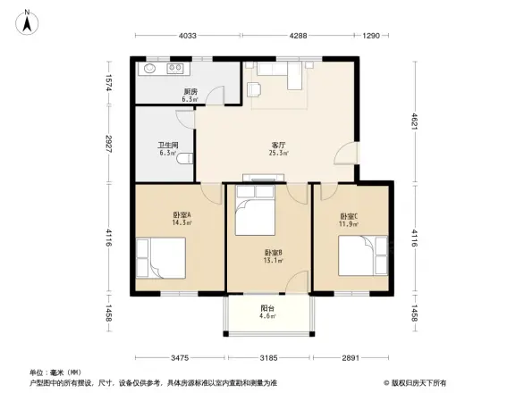 富雅小区户型图