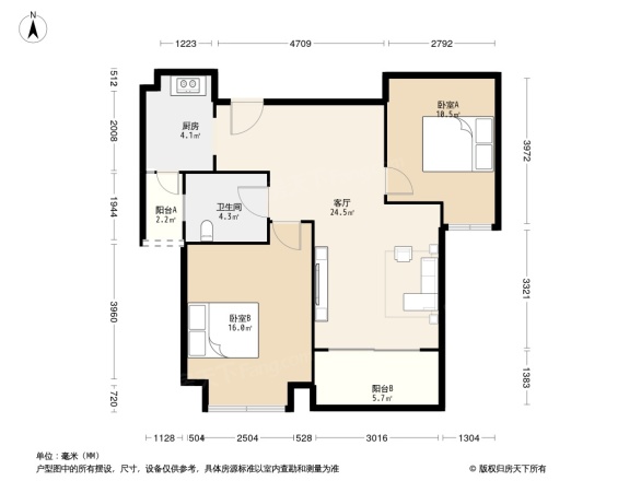 保利春天里户型图