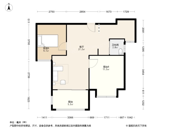 保利春天里户型图