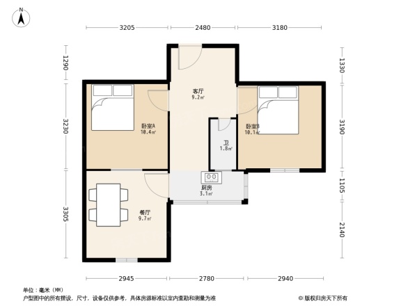 广州路小区户型图