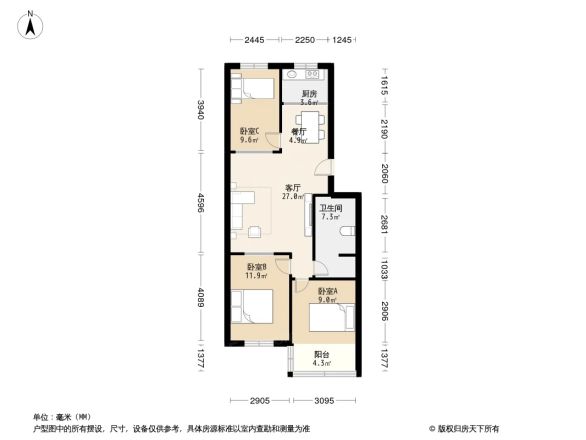 美华新村户型图