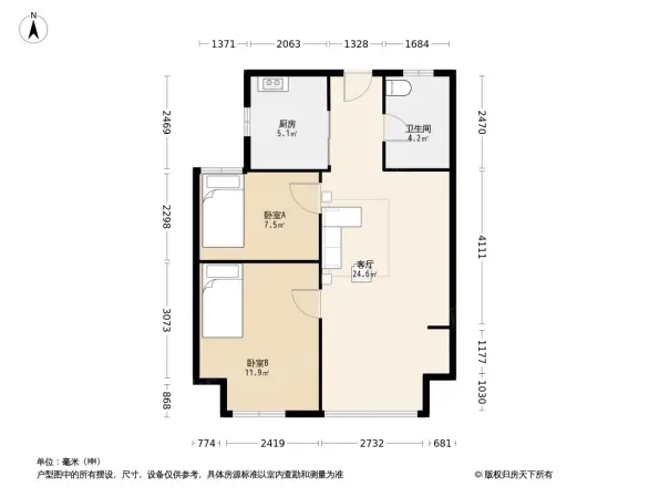 大华锦绣华城爱美颂户型图
