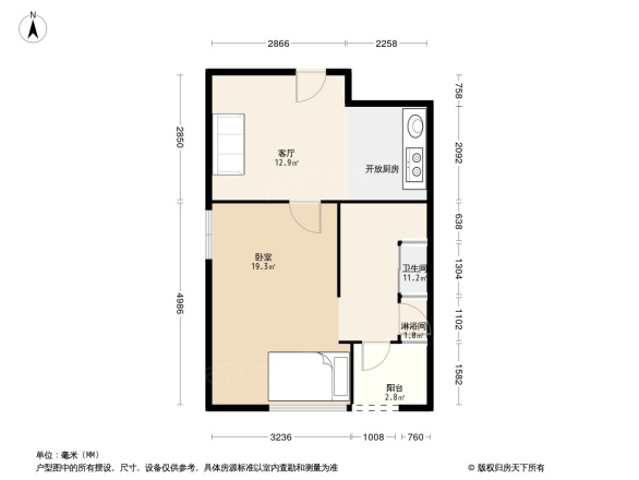 碧水天和户型图