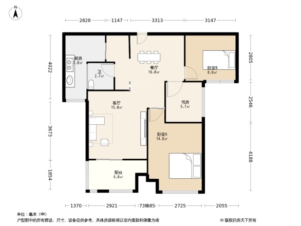 中冶天城户型图
