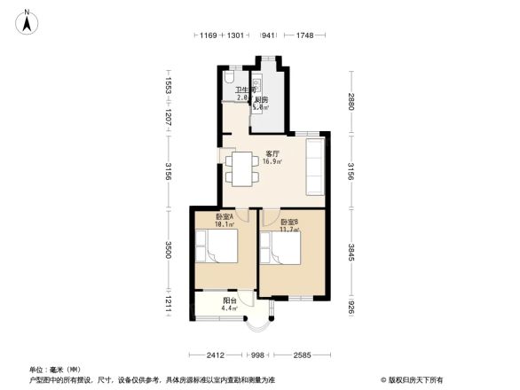 京东小区G区户型图