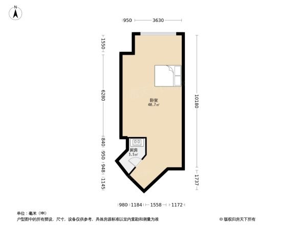 国贸中心住宅户型图