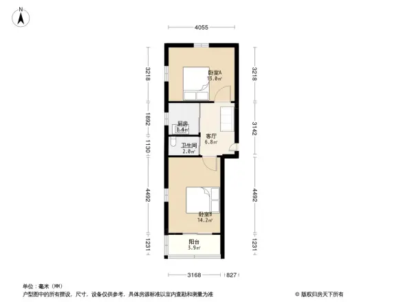 上海路新村户型图