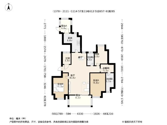 金盛金磐户型图