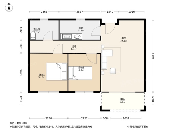珍珠园户型图