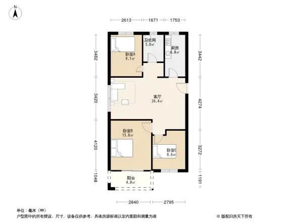 珍珠园户型图