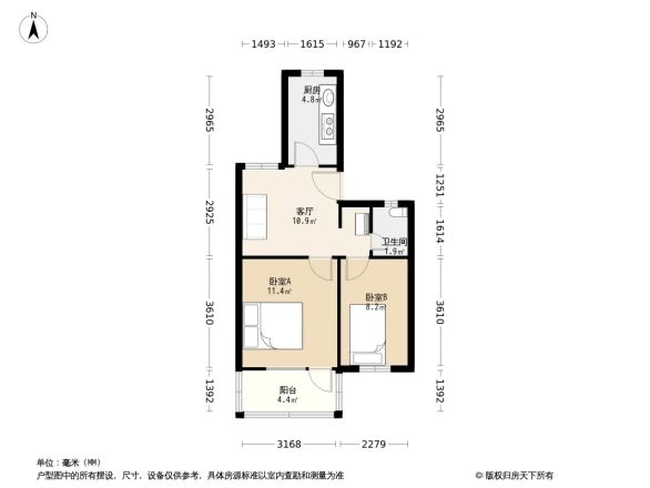宁兴小区户型图