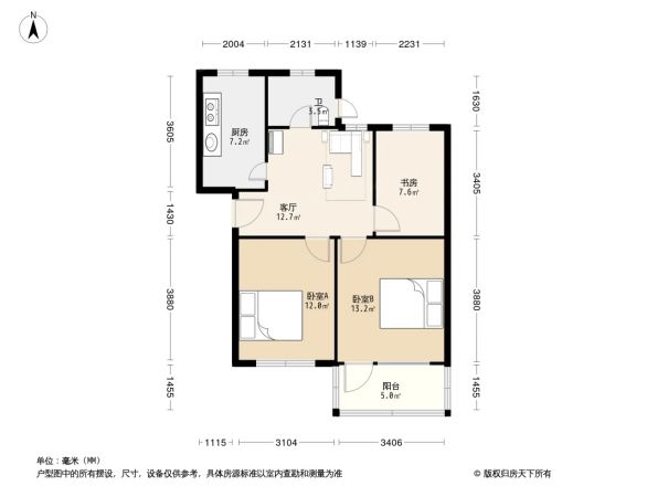 宁兴小区户型图