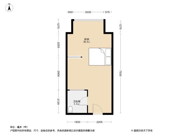 国贸中心住宅户型图