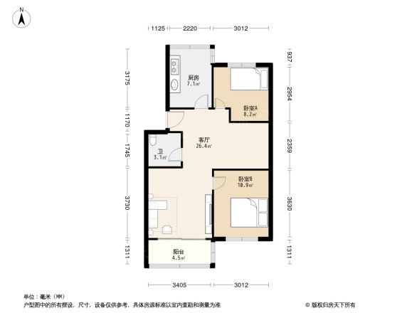 南苑小区户型图