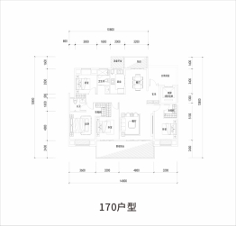 乾道·江山印月4室2厅1厨2卫建面169.00㎡