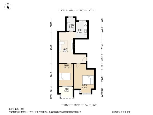 菱洲雅庭户型图