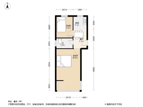 南苑小区户型图