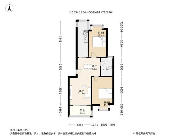 盛世又一村户型图