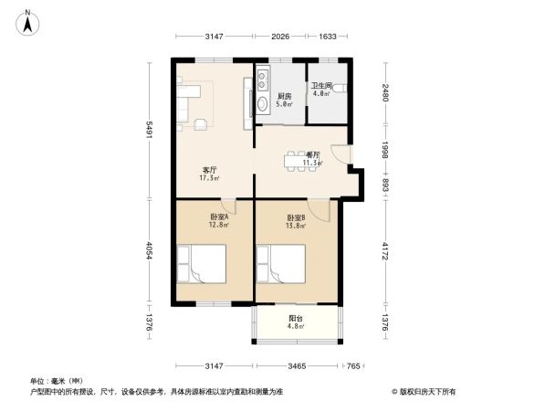 兴发新村户型图