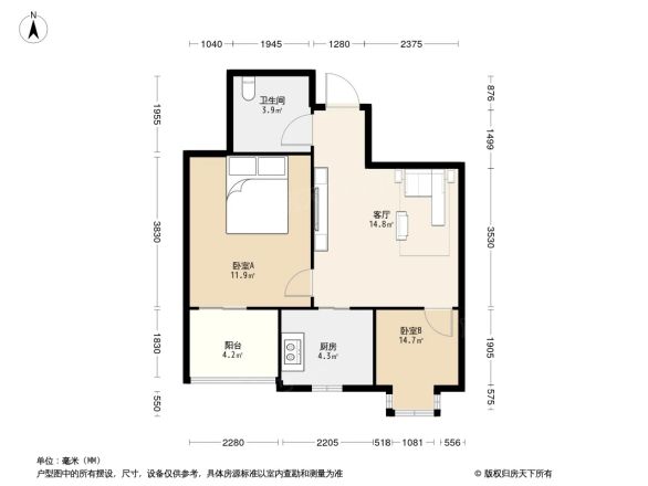青年才郡户型图
