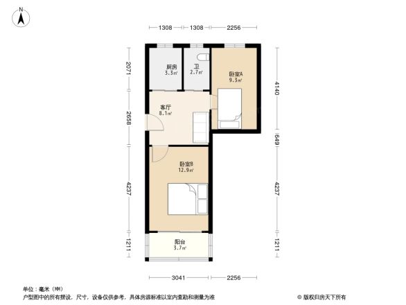 南塘花园户型图