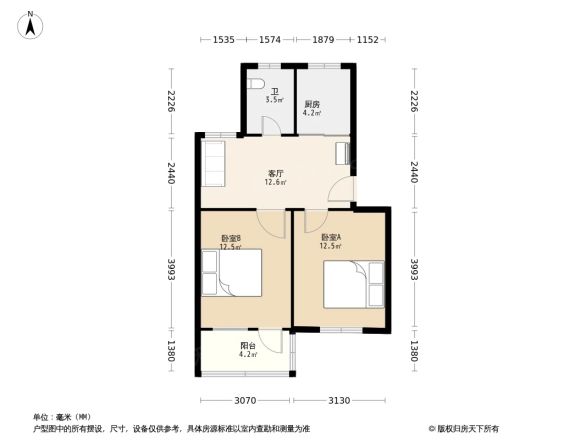 翠柏东巷户型图