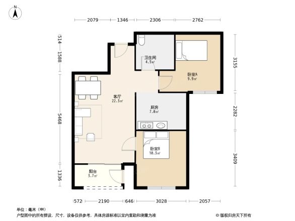 宁南桂苑户型图