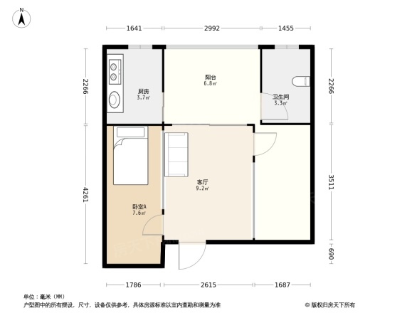 翠岭居户型图