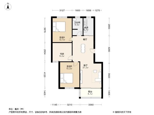 镇安花园户型图