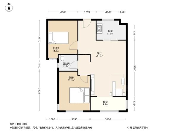 阳光家园户型图