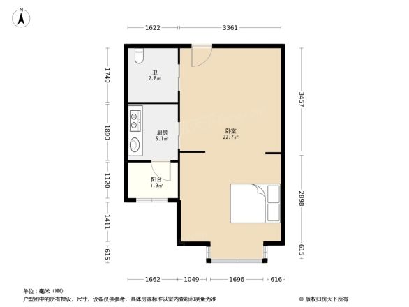 永和居易户型图