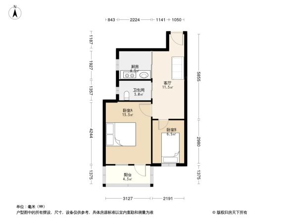 新高路小区户型图