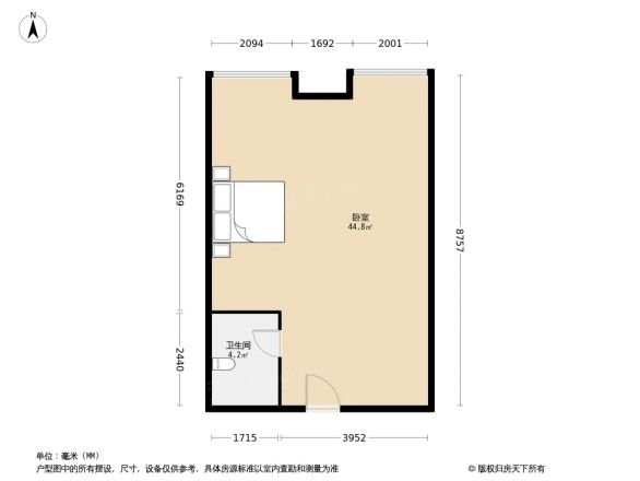 瑞泰假日户型图