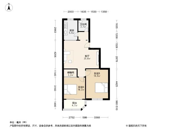 印染新村户型图