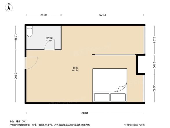 瑞泰假日户型图