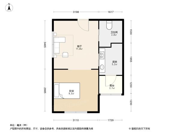 永和居易户型图