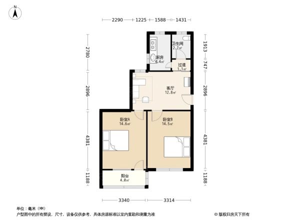 新华园户型图