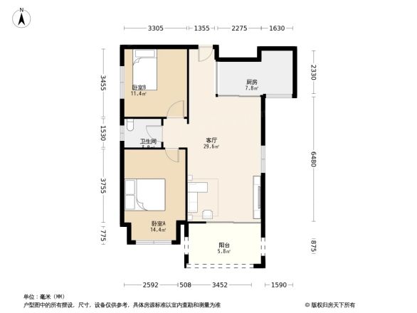 维也纳森林户型图
