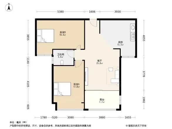 金鼎名城户型图
