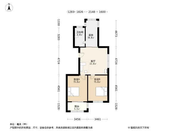 幸福人家户型图