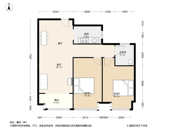 山景水岸户型图
